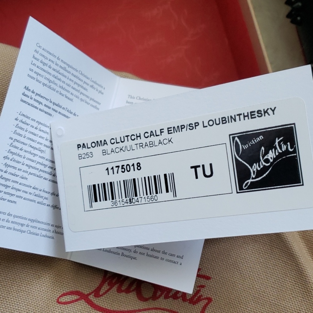 Christin Louboutin Paloma Clutch - Picture 6 of 6